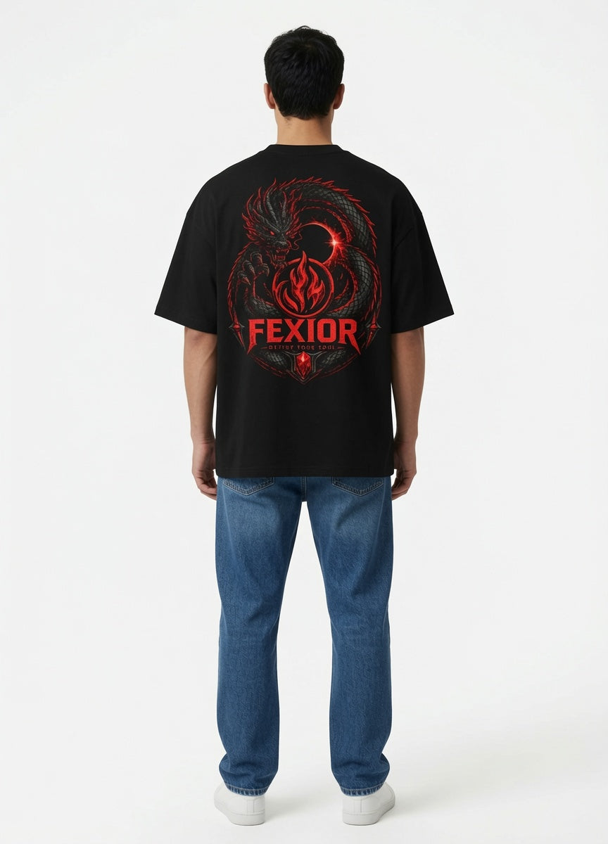 Define Your Soul · FEXIOR Black Dragon Oversize — Unisex